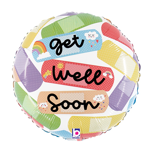 CHEERFULL GET WELL BANDAID 9'' Vrac (FR)