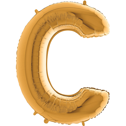 Lettre "C" Gold 40" - Grabo