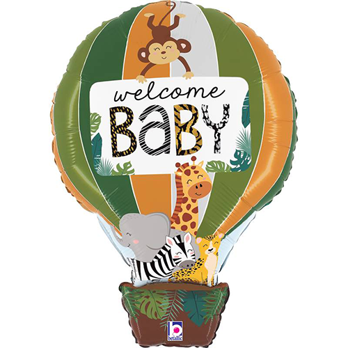 Jungle Animals Welcome Baby 30" - Grabo