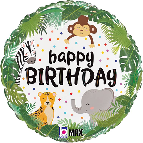 JUNGLE BIRTHDAY 18'' PACK (FR)