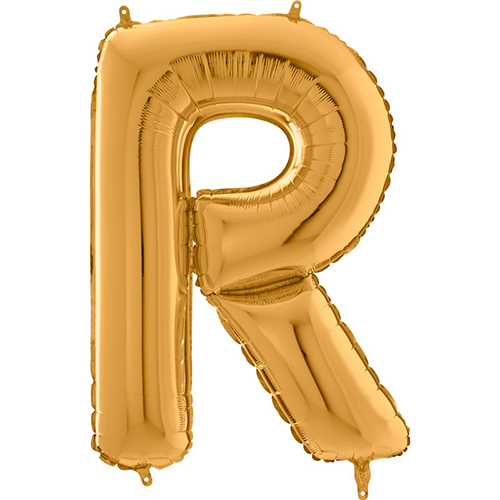 Lettre "R" Or 26" - Grabo