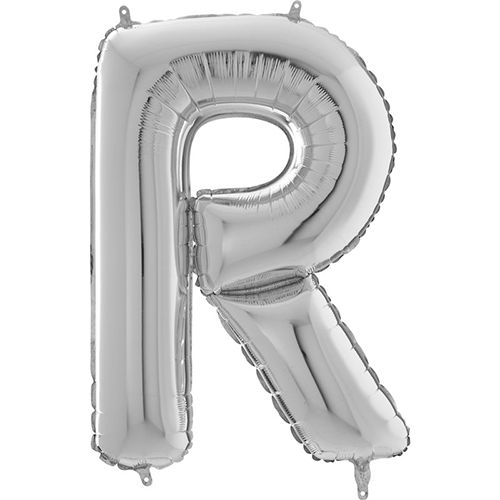 Lettre "R" Argent 26" - Grabo