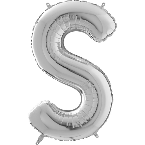 Lettre "S" Argent 26" - Grabo