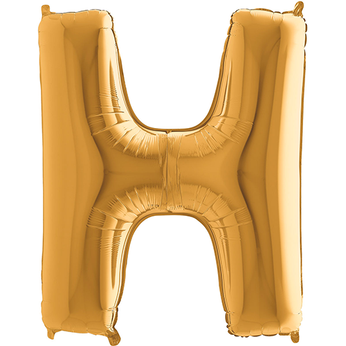 Lettre "H" Gold 40" - Grabo