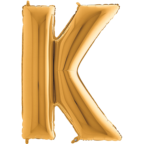 Lettre "K" Gold 40" - Grabo