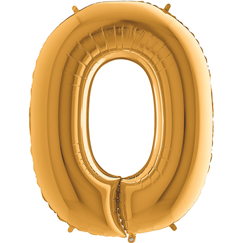 Lettre "O" Gold 40" - Grabo