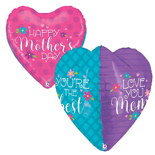 Dimensionals Mother's Day Heart 23" - Grabo