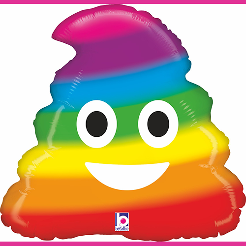 EMOJI ARC EN CIEL POO 20'' PACK (FR)