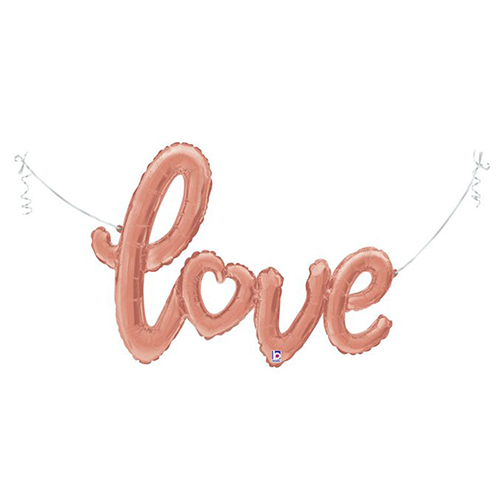 LOVE SCRIPT ROSE GOLD 47'' PACK (FR)