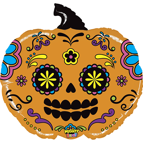 MIGHTY PUMPKIN SUGAR SKULL 28' Emballé (FR)