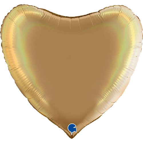 COEUR HOLOGRAPHIC PLATINUM CHAMPAGNE 36' VRAC (FR)