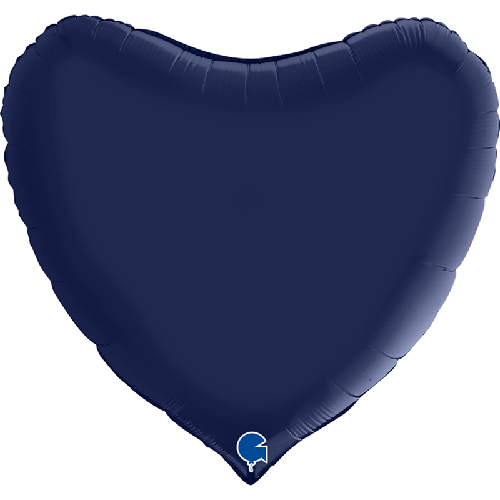 COEUR SATIN BLEU MARINE 36' VRAC (FR)