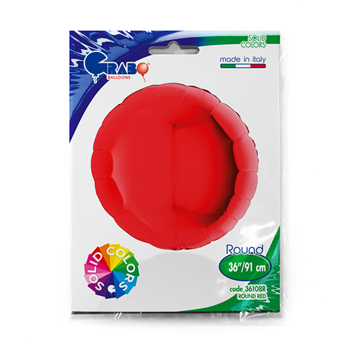 ROND ROUGE 36' EMBALLE (FR)