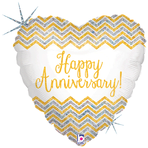 Chevron Anniversary 18" - Grabo