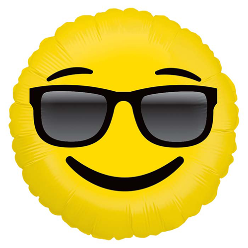 EMOJI SUNGLASSES (LUNETTE SOLEIL) 18' PACK (FR)