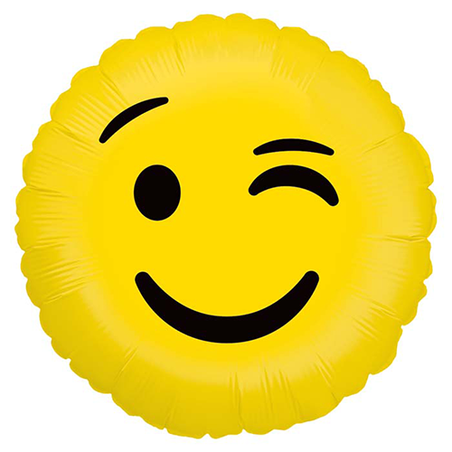 Emoji Wink (Clin D'Oeil) 18" - Grabo