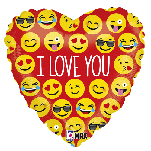 EMOJI LOVE 18' Emballé (FR)