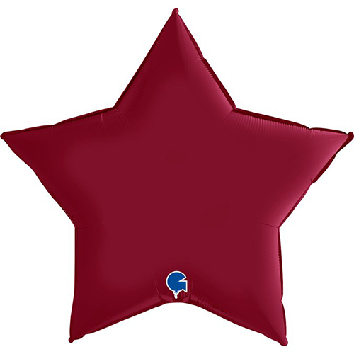 Étoile Satin Cerise 36" Vrac - Grabo