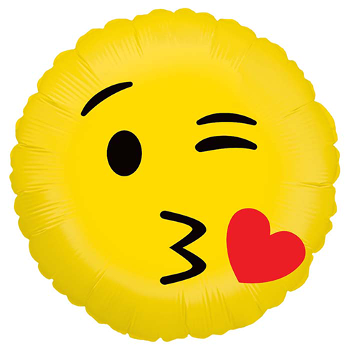 Emoji Kiss 18" - Grabo