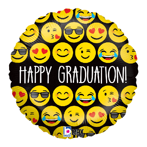 EMOJI GRADUATION 18'' PACK (FR)