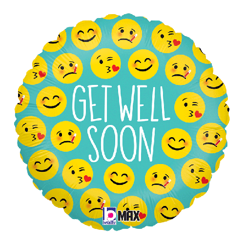 EMOJI GET WELL 18' PACK (FR)