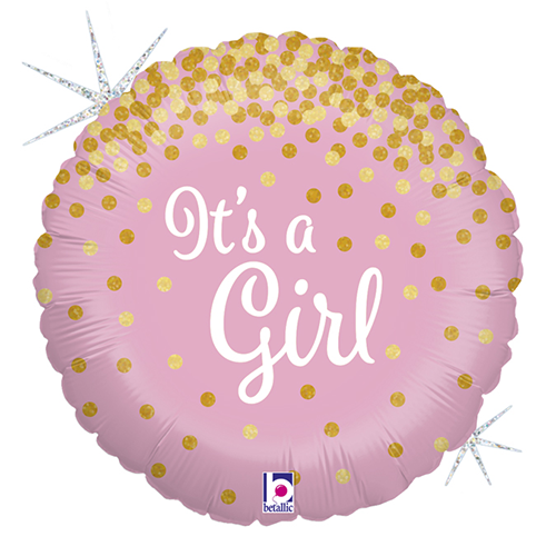 It's a Girl Scintillant Holo 18" - Grabo