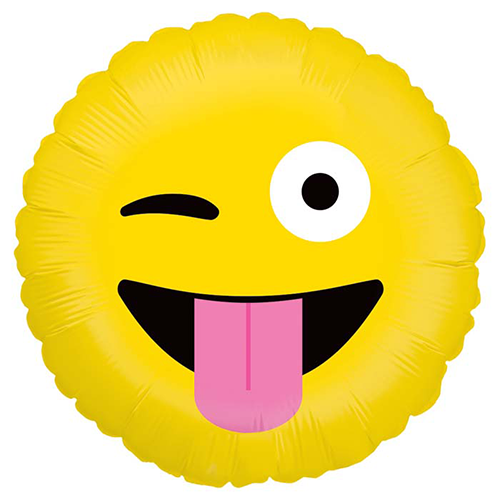 Emoji Wacky  (Fou-Fou) 18" - Grabo