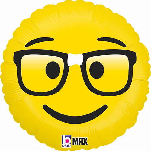 Emoji Nerd (Studieux) 18" - Grabo