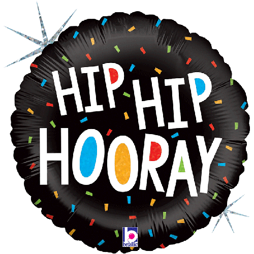 Hip Hip Hooray 18" - Grabo