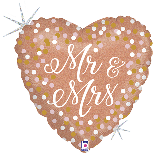 ROSE GOLD MR MRS 18' Emballé (FR)