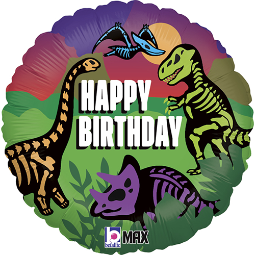 JURASSIC BIRTHDAY 18'' EMB (FR)