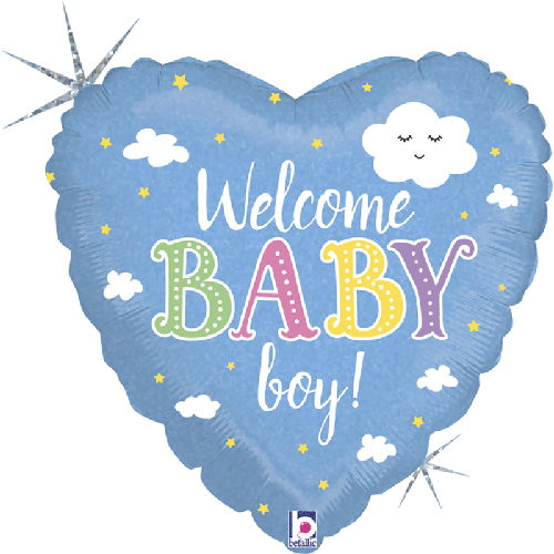 WELCOME BABY BOY 18' Emballé (FR)