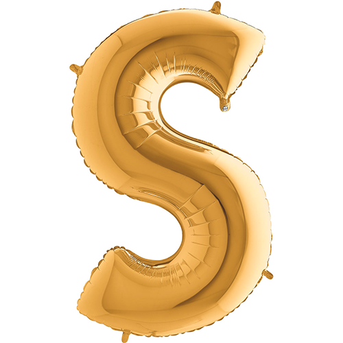 Lettre "S" Gold 40" - Grabo