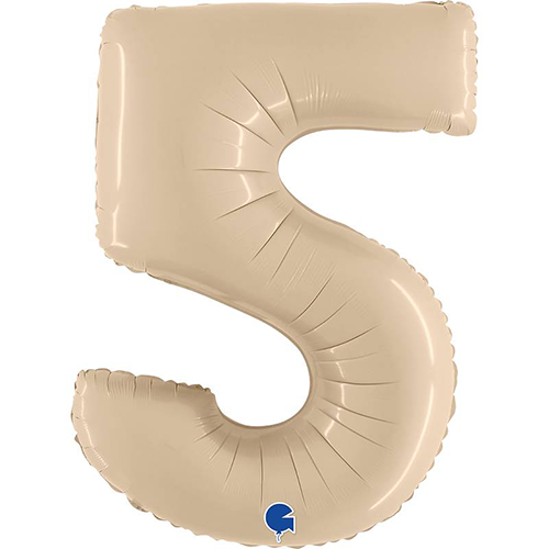 Chiffre '5' Satin Cream 40" - Grabo