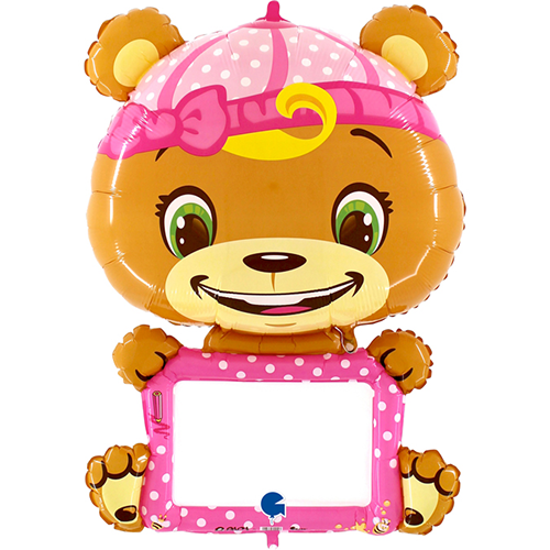 B--Pad Pink Bear 48" - Grabo