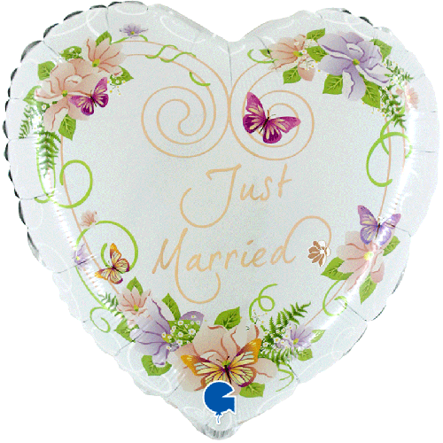 Heart Flowers 21" - Grabo