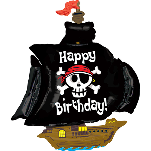 PIRATE SHIP BIRTHDAY 46'' PACK (FR)