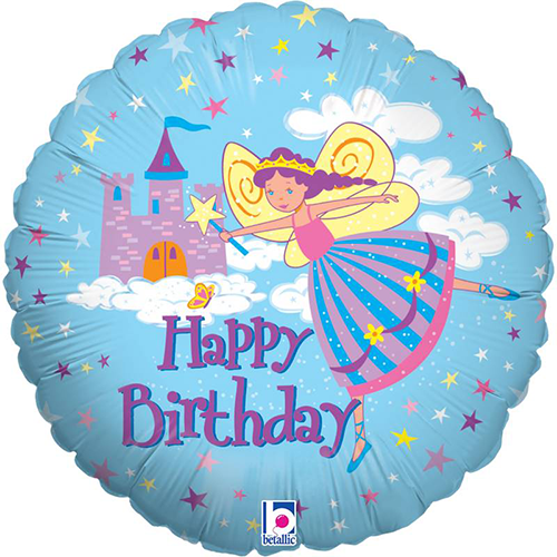 FAIRY PRINCESS BIRTHDAY 18'' PACK (FR)