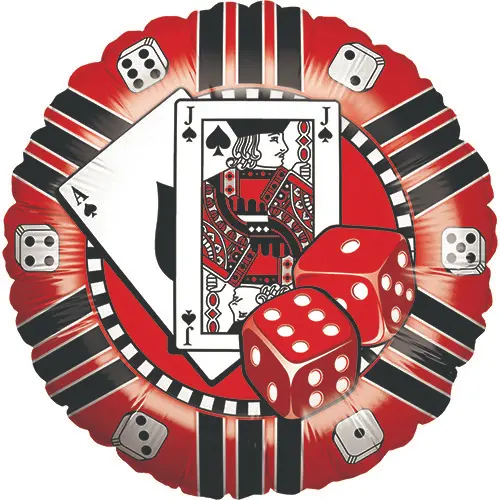 Casino Chip Rond 18" - Grabo