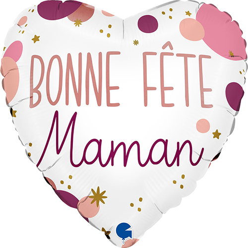 1 Alu Bonne Fete Maman 18" - Grabo