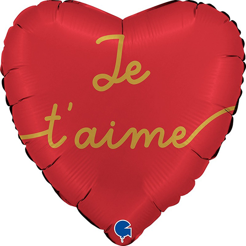 1 BAL 2F JE T'AIME MON AMOUR  18' Forme coeur Emballé (FR)