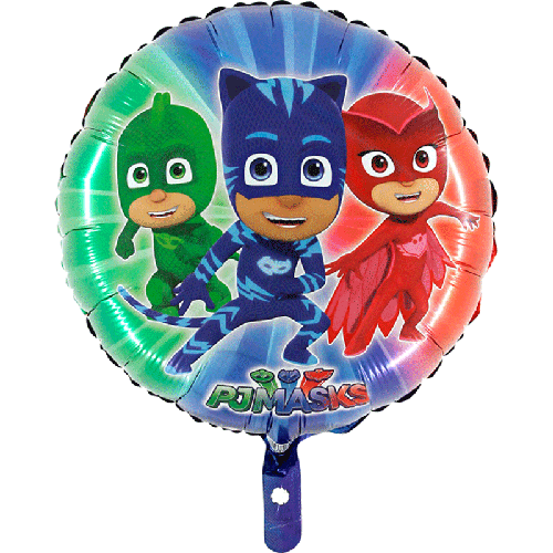 Alu Rond 18" Pj Masks Pack - Licence