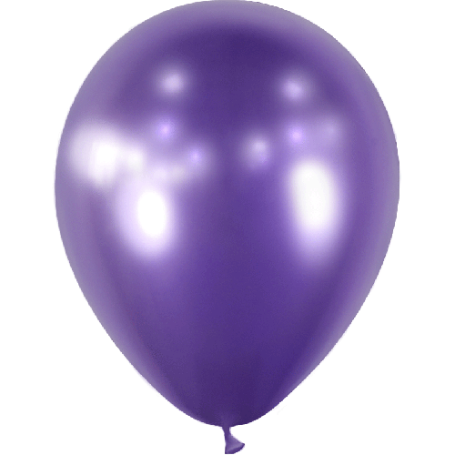 10 BALLONS LATEX 12'' (30cm) VIOLET BRILLANT (FR)