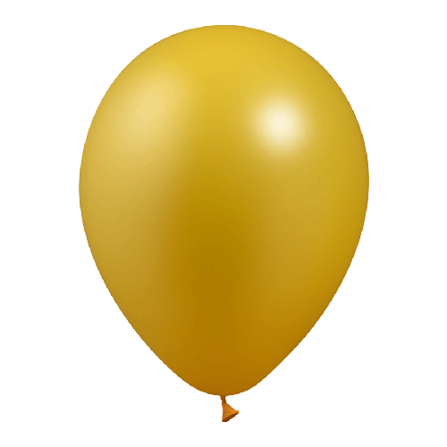 10 BALLONS LATEX OR 12' (30CM) METAL (FR)