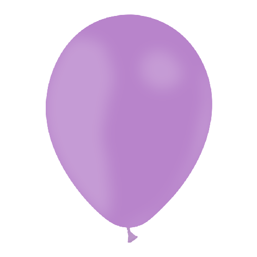 10 BALLONS LATEX LILAS 12' (30CM) STANDARD (FR)