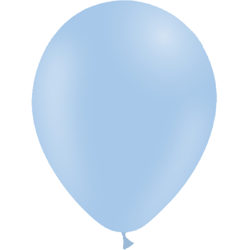 10 BALLONS LATEX 12' (30CM) PASTEL MATTE CIEL T01 (FR)