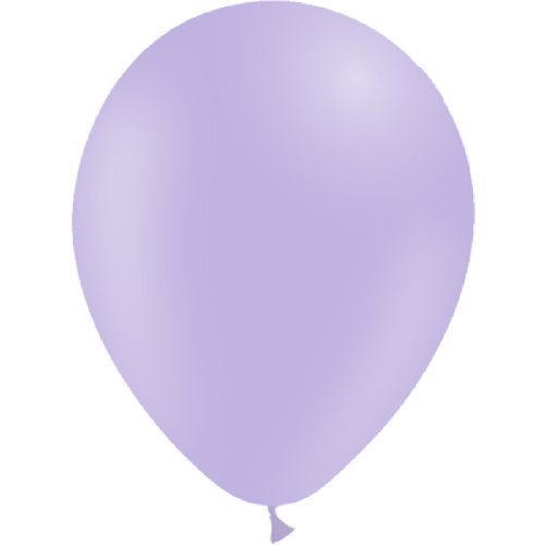 10 BALLONS LATEX 12' (30CM) PASTEL MATTE LAVANDE T03 (FR)