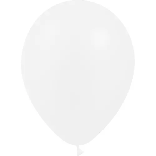 100 BALLONS LATEX 12' ( 30cm ) CRISTAL TRANSPARENT (FR)