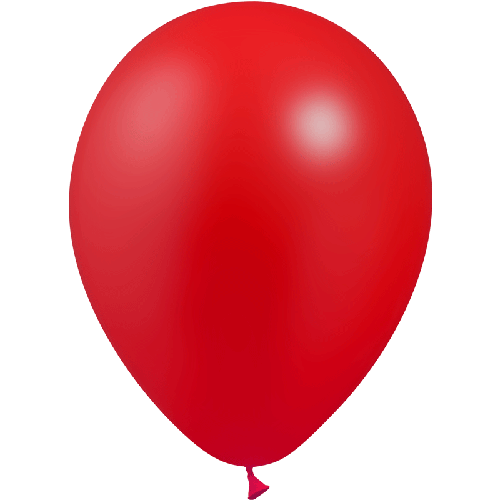 50 BALLONS LATEX 12' ( 28cm ) METAL ROUGE (FR)