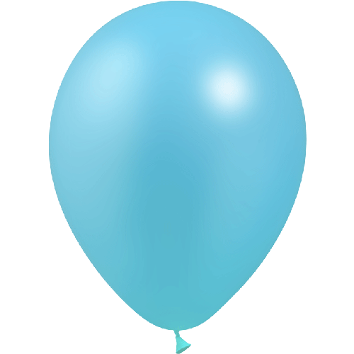 50 BALLONS LATEX 12' ( 28cm ) METAL CIEL (FR)